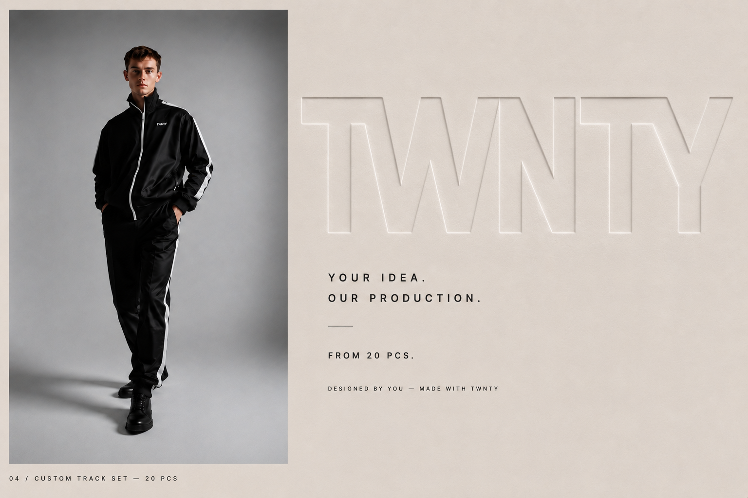 Heavyweight tracksuit